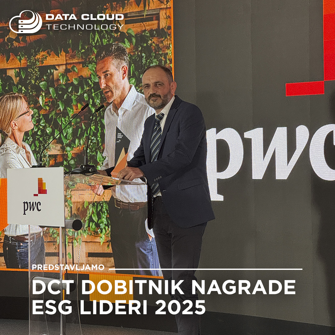 Data Cloud Technology dobitnik je nagrade „ESG Lideri 2025“
