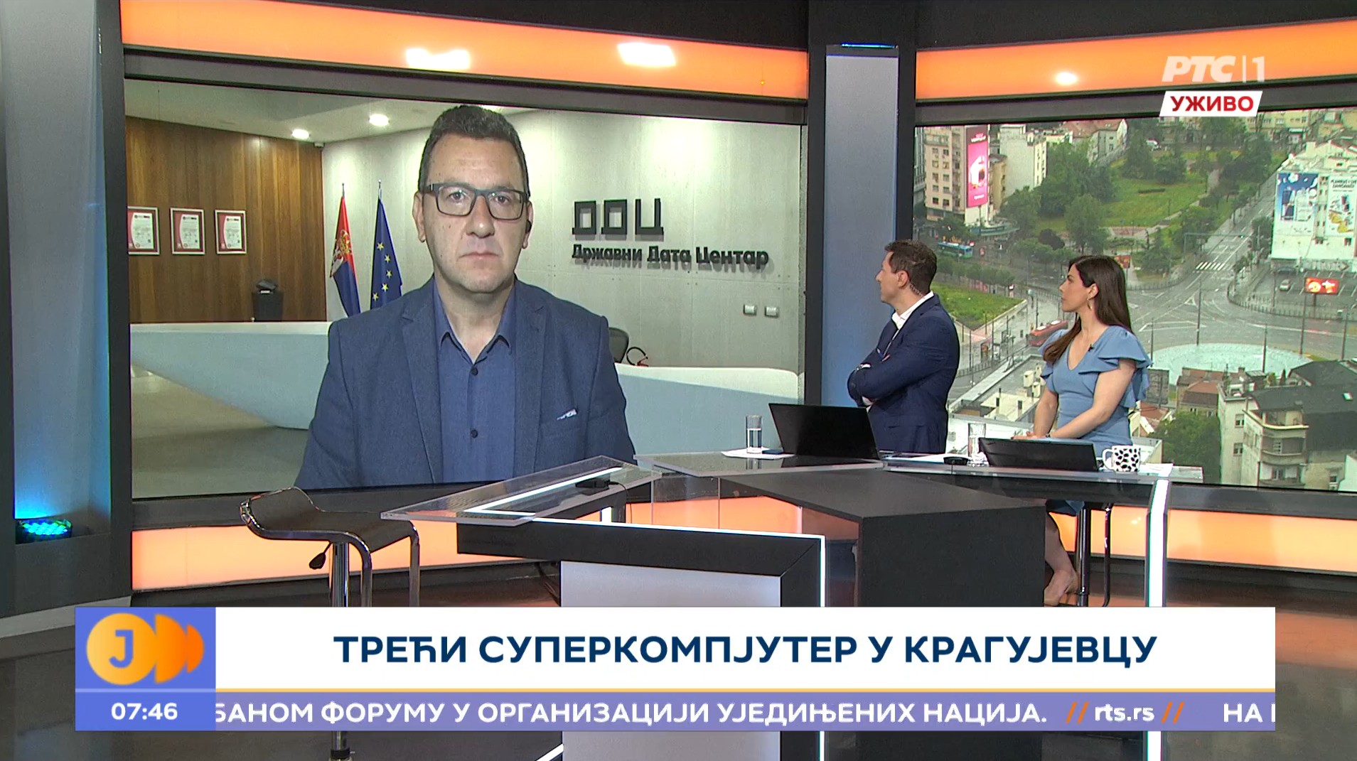 Danilo Savić za Jutarnji program RTS-a